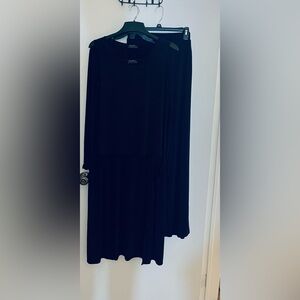 Elegant Navy Maxi Dress